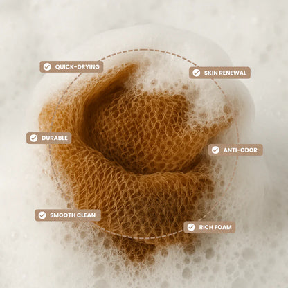African Exfoliating Net Sponge