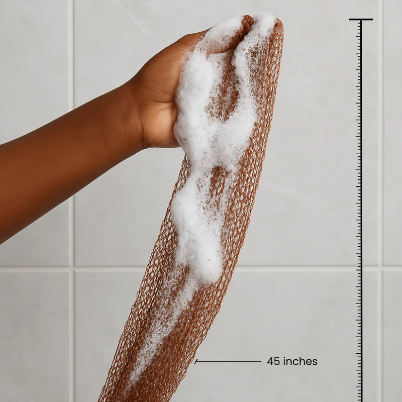 African Exfoliating Net Sponge