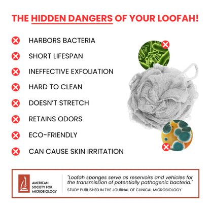 African Exfoliating Net Sponge