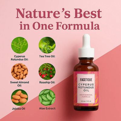 Facetique Cyperus Rotundus Oil